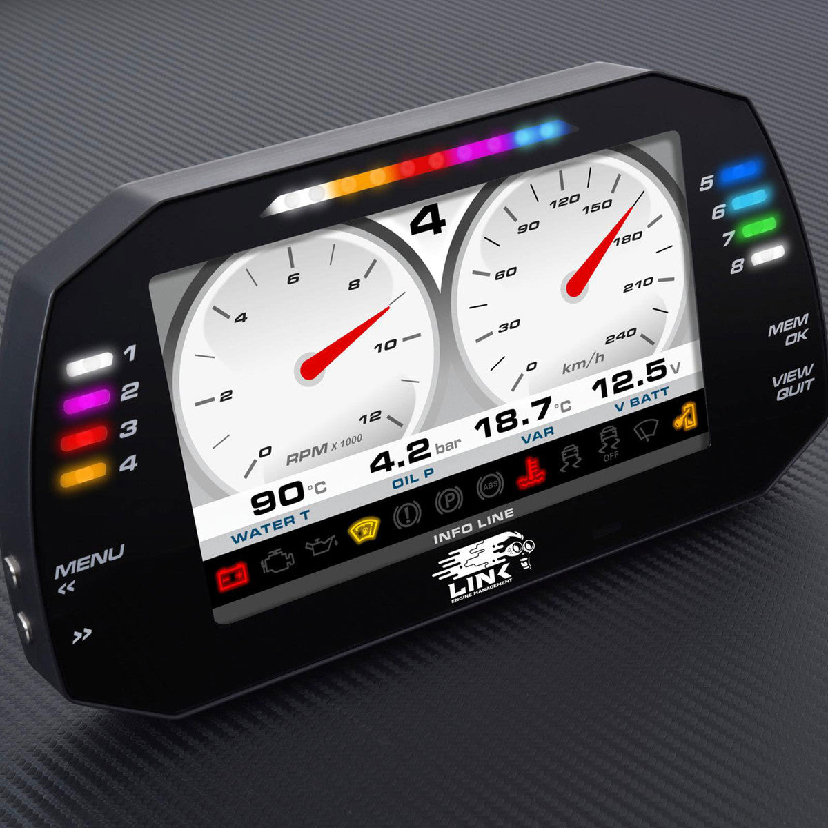 AIM 7" MXG Dash - 街頭版