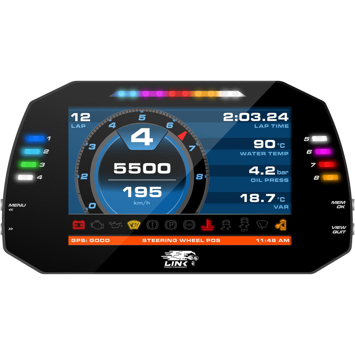 AIM 7" MXG Dash - 競賽版