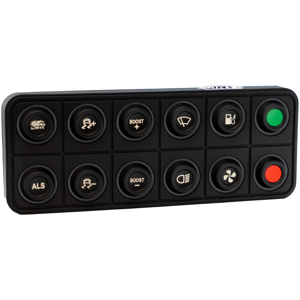 12-Key CAN Keypad with 15mm Inserts