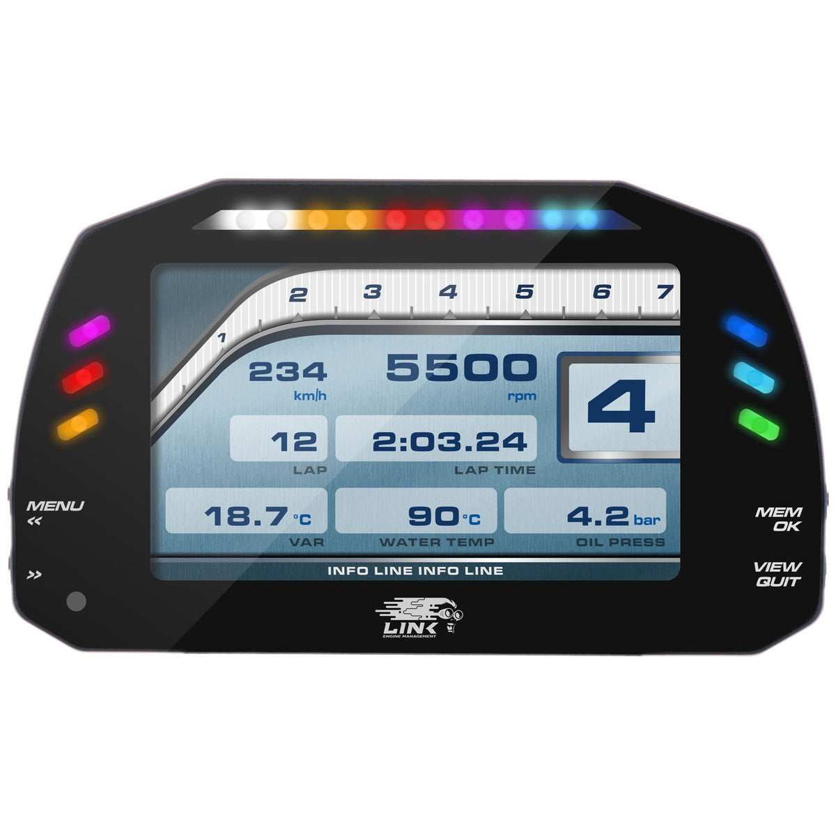 AIM 5" MXS Dash - 競賽版